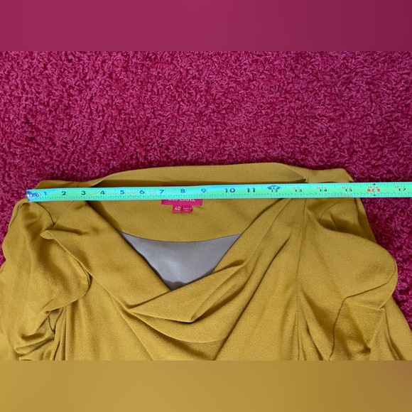 Vivienne Westwood RED LABEL DRESS AW15 NEW IT 40 Mustard - Picture 14 of 16